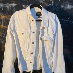 white denim jacket by forever 21 - US Men’s XL